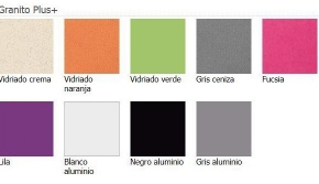 Colores acabado Granito Plus