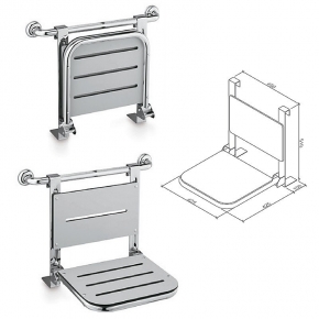 ASIENTO PLEGABLE CON BARRA ASIDERO MOD. 304 - BELTRAN