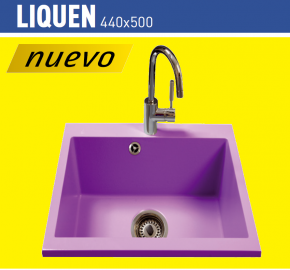 FREGADERO SINTÉTICO LIQUEN 44. URDAPLAST NOVEDAD
