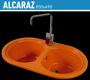 FREGADERO ALCAZAZ 85X49 DE URDAPLAST