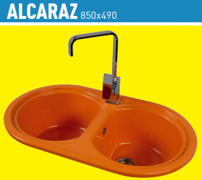 FREGADERO ALCARAZ 85X49 DE URDAPLAST