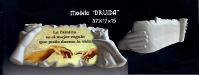 PERGAMINO DE CERÁMICA MODELO  DRUIDA