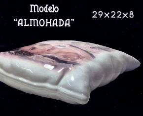 PERGAMINO DE CERÁMICA MODELO ALMOHADA NOVEDAD