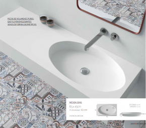 LAVABO ENCIMERA SOLID-SURFACE CALIFORNIA