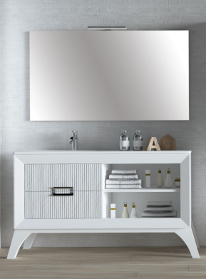 Mueble de Baño l-Gant 2 cajones y estanteria. Campoaras