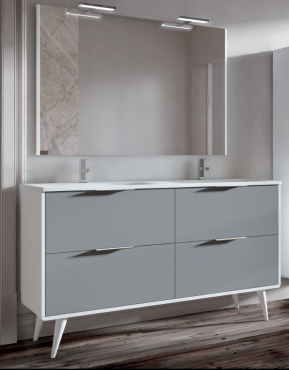 Mueble de baño vintas 4 cajones. Campoaras