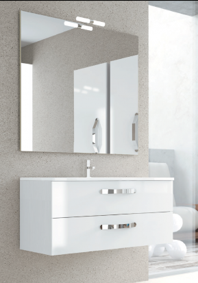 Oferta conjunto completo (mueble+lavabo+espejo) Neos 2c. Campoaras.