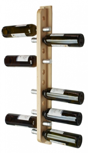 Mueble botellero vertical MENCIA de madera para 10 botellas