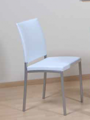 Silla de cocina asiento y resplado acolchado confort polipiel 150. JR

silla de cocina moderna