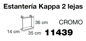 ESTANTERIA MODELO DELTA  11439 MEDITERRÁNEA