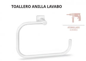 BELTRAN TOALLERO  PARA LAVABO DISEÑO PRAGA 