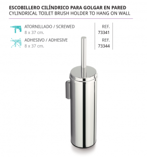 ESCOBILLERO ATORNILLADO O PLAFÓN ADHESIVO DE BELTRAN
