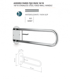 ASA DE PARED FIJO  MOD 304 - BELTRAN 02607