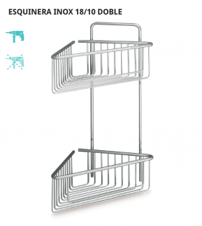 ESQUINERA INOX DOBLE DE BELTRAN 03314