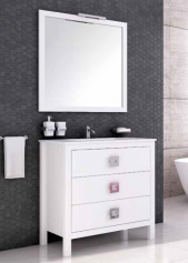 OFERTA MUEBLE DE BAÑO DE MADERA VIENA.MAESTRE ( entrega inmediata)