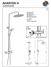 GME DUCHA INVERTER R MONOMANDO 3080/3135 