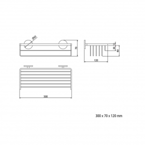 JABONERA MODELO TOKIO  DE SALGAR 21169