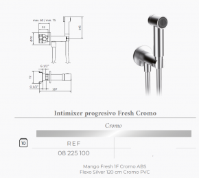 Intimixer progresivo Fresh con accesorios Fresh INTIMIXER GRB  08225100