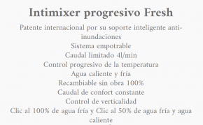 Intimixer progresivo Fresh con accesorios Fresh INTIMIXER GRB  08225100