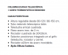 COLUMNA DE DUCHA TELESCÓPICA REDONDA + GRIFO TERMOSTÁTICO ZENDA URDAPLAST