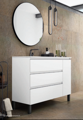 Mueble de baño Liam 3 cajones.Campoaras