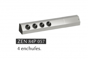 .LUISINA ENCHUFE DE SUPERFICIE ZEN 84P 057    NOVEDAD