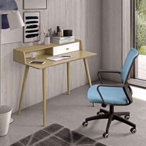 SILLA ESTUDIO 75351 AZUL  HISPANOHOGAR 