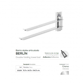 TOALLERO DISEÑO BERLIN DE BELTRAN 10029