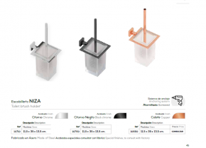 ESCOBILLERO DISEÑO NIZA DE BELTRAN 10710