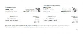 .JABONERA ADHESIVA INNOVA DE BELTRAN 3394,3395