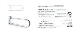 ASIDERO ABATIBLE SIN PORTARROLLO - BELTRAN 02892/02893