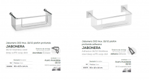 JABONERA INOX 18/10 - BELTRAN  03309 / 3371