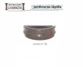 JARDINERA DE GRANITO MODELO 36 PARA LAPIDA