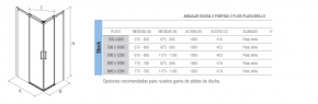 Mampara angular 2 fijos y 2 correderas Helsinki . Salgar

salgar mamparas 

precios mamparas ducha salgar

mamparas salgar opiniones

mamparas de ducha