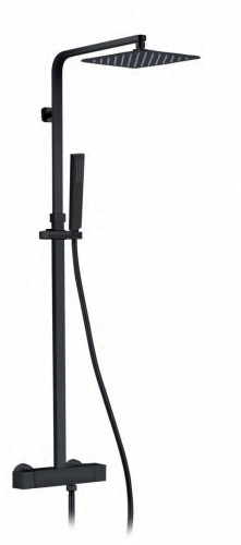 Columna Termostática Negra Quadra Élite 3095 GME 3095