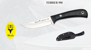 CUCHILLO TERRIER-9M MUELA MIKARTA NEGRA NOVADAD