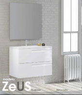 MUEBLE DE BAÑO 2 CAJONES ZEUS.CAMPOARAS (Entrega inmediata)